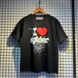 Kids Black T-Shirt with Red Heart